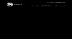 Desktop Screenshot of gpsservicios.com